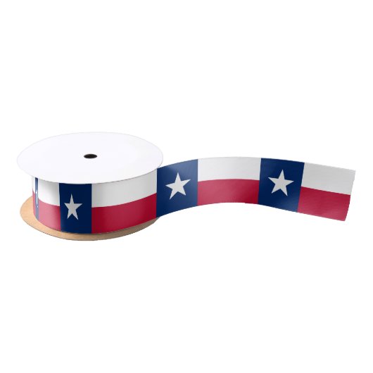 Texas Flag Band, USA, Texas Mode / sport Satinband (Spule)