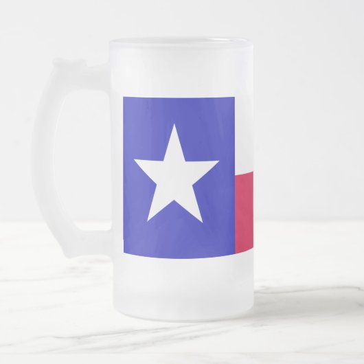 Texas Flag Beer Tasse (Links)