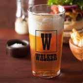 Texas Flag & Blume Bluebonnet mit Individuelle Nam Glas