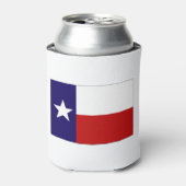 Texas Flag Can Cooler Dosenkühler (Kanne Vorderseite)