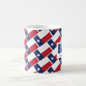 TEXAS FLAG Custom Scripting BLESSED Texan Kaffeetasse (Mittel)