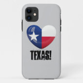Texas Flag Cutout Case-Mate iPhone Hülle (Rückseite)