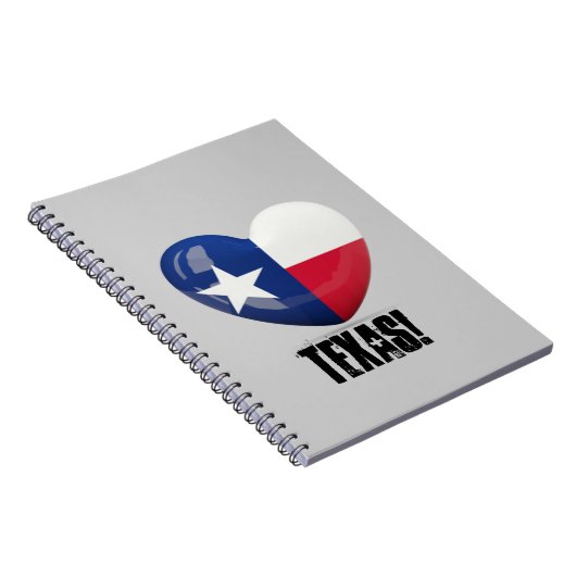 Texas Flag Cutout Notizblock (Rechte Seite)