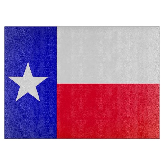 Texas Flag Cutting Board Schneidebrett (Vorderseite)