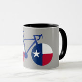 Texas Flag Cycling Tasse (VorderseiteRechts)
