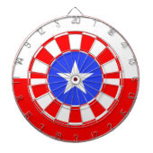 Texas flag dartboard dartscheibe (vorne)