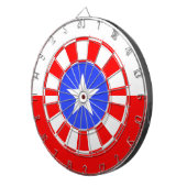 Texas flag dartboard dartscheibe (Vorderseite rechts)