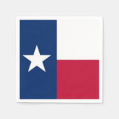 Texas Flag Dinner Napkins Serviette (Vorderseite)
