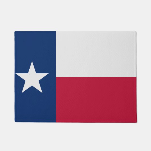 Texas Flag Door Mat Fußmatte (Vorderseite)
