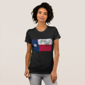 Texas-Flag erschüttert T-Shirt (Vorne ganz)