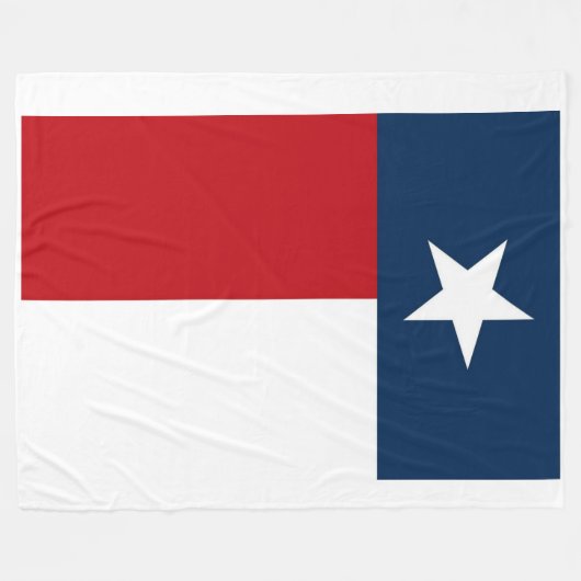 TEXAS FLAG FLEECEDECKE (Vorderseite (Horizontal))