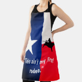 Texas-Flag für die gesamte Print-Schürze Schürze (InSitu)