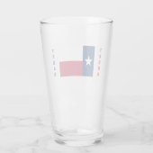 TEXAS FLAG GLAS (Rückseite)