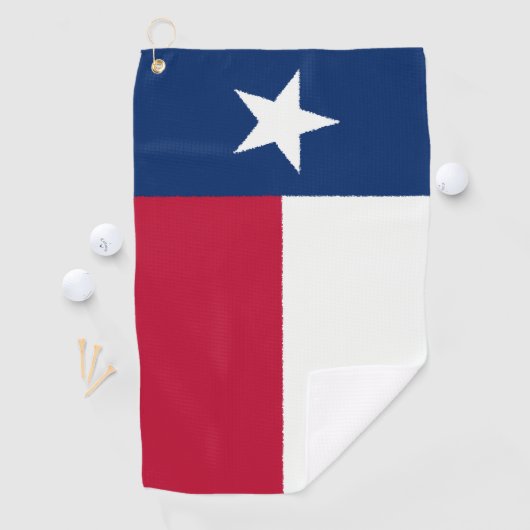 Texas Flag Golf Handtuch (Insitu)