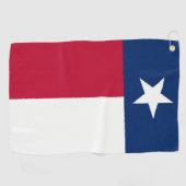 Texas Flag Golf Handtuch (Horizontal)