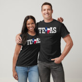 Texas Flag Grunge erschüttert T-Shirt (Unisex)