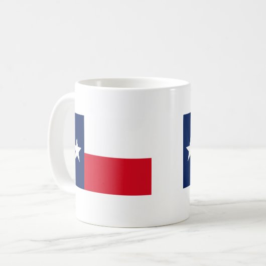 TEXAS-Flag - Kaffeetasse (Vorderseite Links)