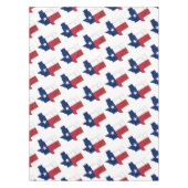 TEXAS Flag Karte Stilvoll Patriotic Geometric Tischdecke (Vorderseite)