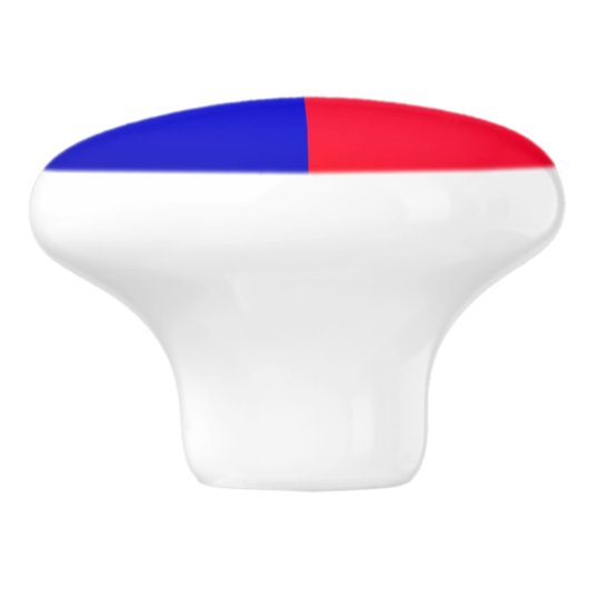 Texas Flag Keramik Door Pull Keramikknauf (Seitenansicht)