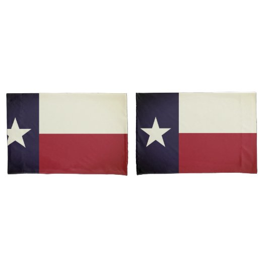 TEXAS-Flag - Kissenbezug (Vorderseite-Set)