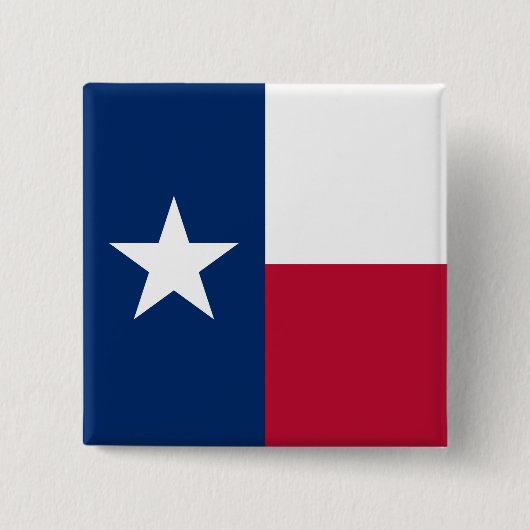 Texas Flag: Langorne, der texanische einstündige S Button (Vorderseite)