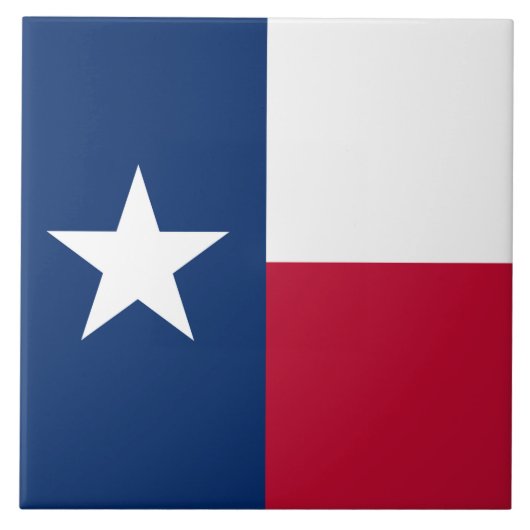 Texas Flag: Langorne, der texanische einstündige S Fliese (Vorderseite)