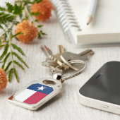 Texas Flag: Langorne, der texanische einstündige S Schlüsselanhänger (Seite)