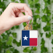 Texas Flag: Langorne, der texanische einstündige S Schlüsselanhänger (Hand)