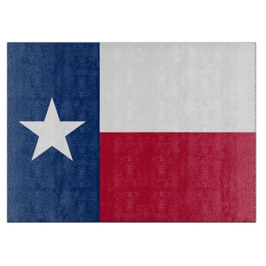 Texas Flag: Langorne, der texanische einstündige S Schneidebrett (Vorderseite)