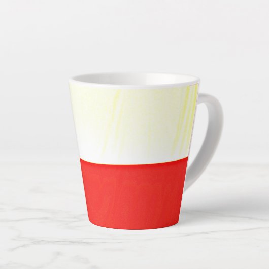 Texas Flag Latte Tasse (Rechte Ecke)