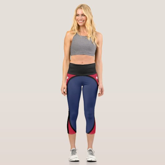 Texas Flag Leggings (Vorderseite)