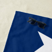 Texas Flag Lone Star Staat Strandtuch (Beispiel)