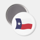 Texas Flag Magnet (Vorderseite/Rückseite)