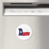 Texas Flag Magnet (In Situ (Geschirrspüler))