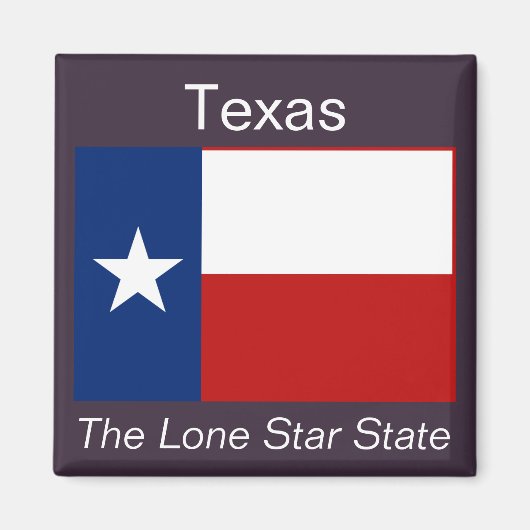 Texas Flag Magnet (Vorne)