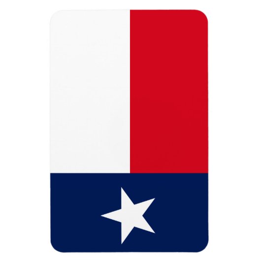 TEXAS-Flag - Magnet (Vertikal)