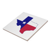 Texas Flag Map Fliese (Seite)