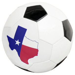 Texas Flag Map Fußball