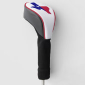 Texas Flag Map Golf Headcover (angewinkelt)