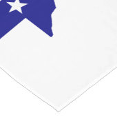Texas Flag Map Kurzer Tischläufer (Ecke)