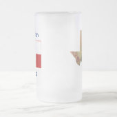 Texas Flag Map Stadt Tasse (Mittel)
