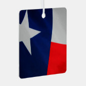 Texas Flag Metal Ornament Aus Metall (Vorderseite Rechts)