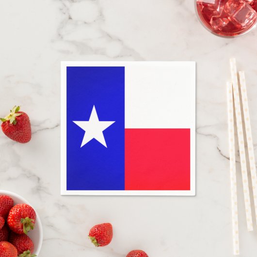 Texas Flag Napkins Serviette (Beispiel)