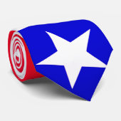 Texas Flag Neck Tie Krawatte (Gerollt)