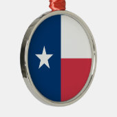 Texas Flag Ornament Aus Metall (Rechts)