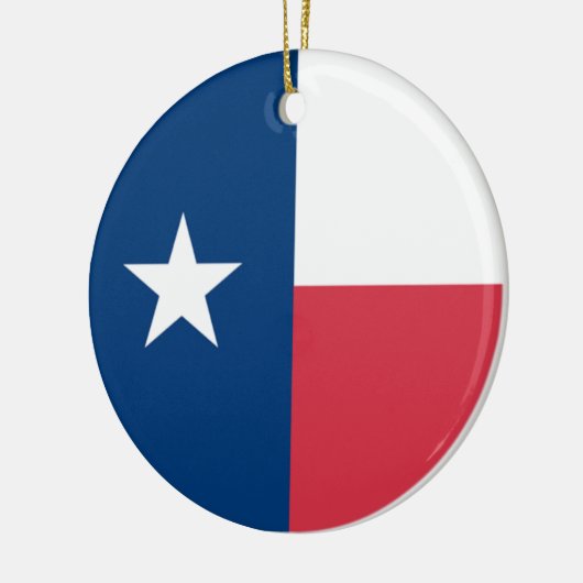 Texas Flag Ornament (beidseitig) (Links)
