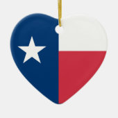 Texas Flag Ornament (beidseitig) (Vorne)