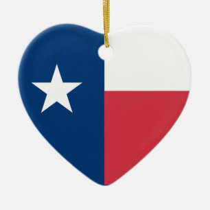 Texas Flag Ornament (beidseitig)