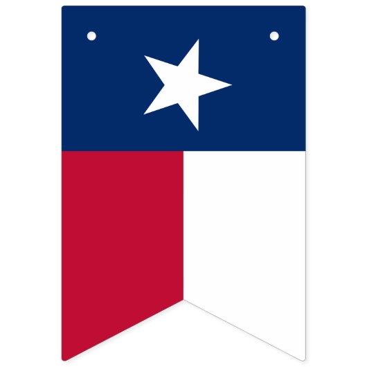 Texas Flag Party, Banners / Hochzeiten Wimpelkette (Zweite Fahne)