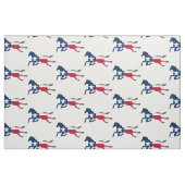 Texas Flag Pferd läuft Stoff (Fat Quarter (45,7 x 55,9 cm))